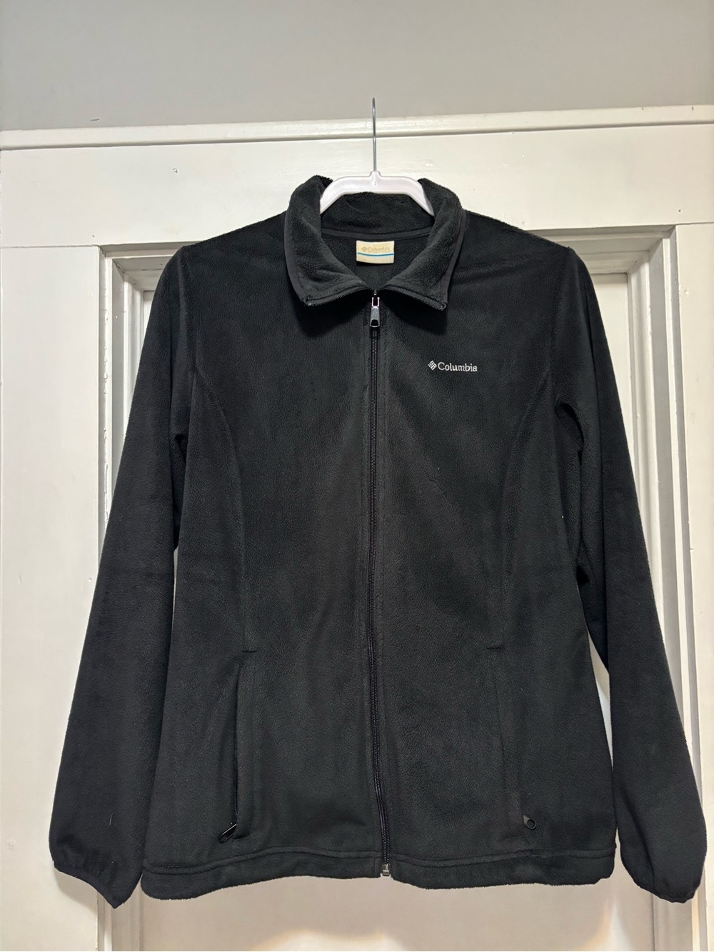 Columbia Women’s Black Full-Zip Teddy Fleece Jacket